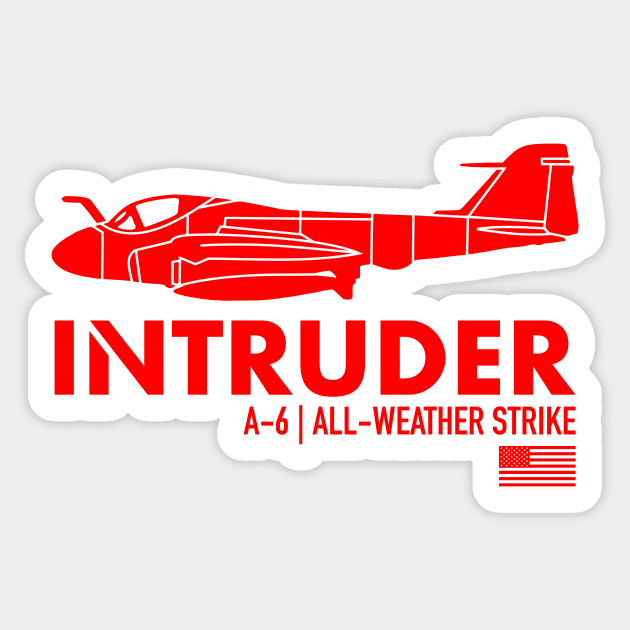 A-6 Intruder Sticker by Firemission45